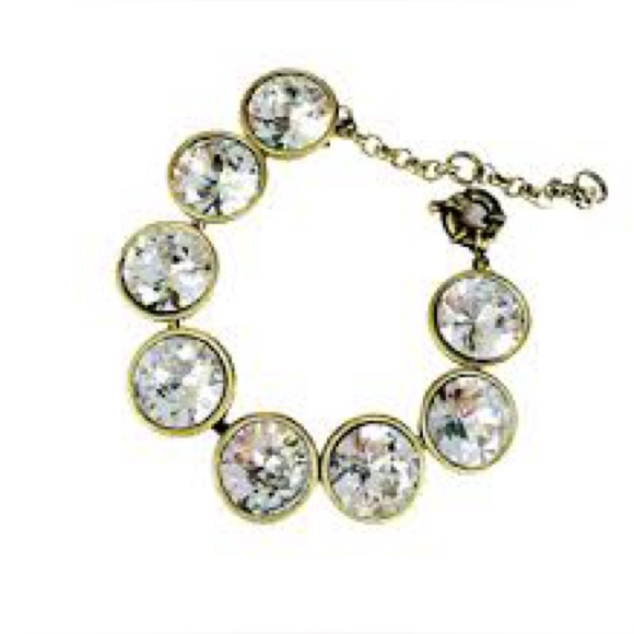 J. CREW CRYSTAL BRULEE BRACELET - Picture 1 of 7